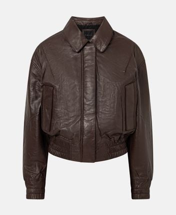 Leather jacket