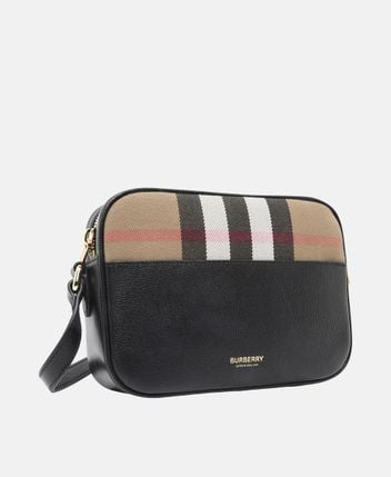 Leather cross body bag