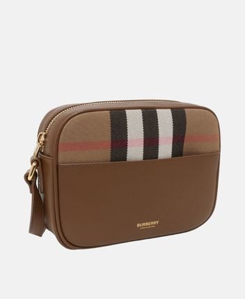 Leather cross body bag