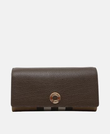 Leather cross body bag