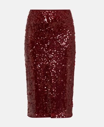 Sequinned skirt