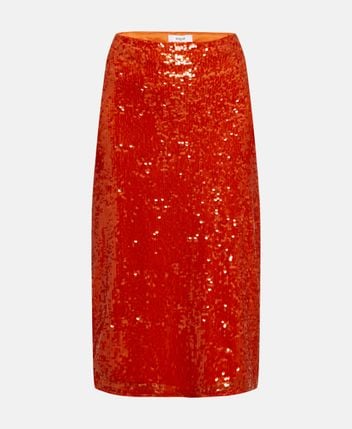 Sequinned skirt