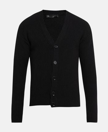 Wool-blend cardigan