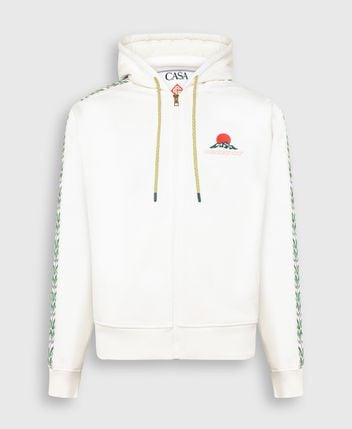 Hooded sweat jacket