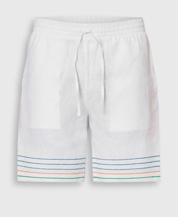 Linen bermudas