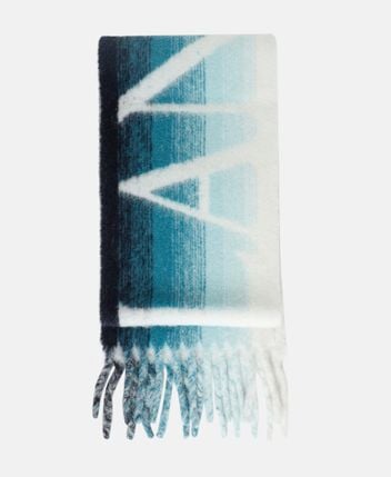 Wool-blend scarf