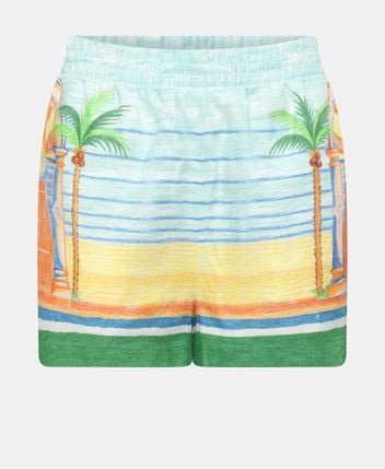 Linen shorts