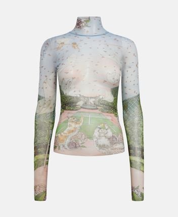 Long-sleeved top