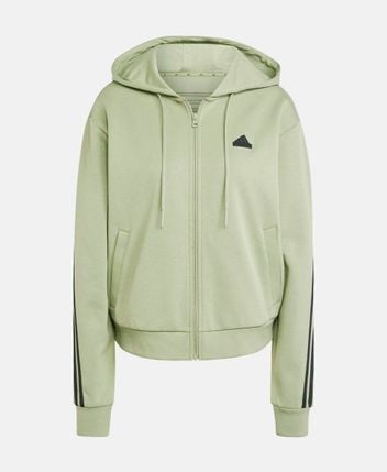 Hooded sweat jacket