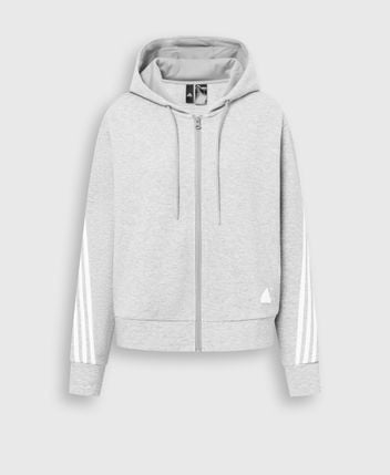 Hooded sweat jacket