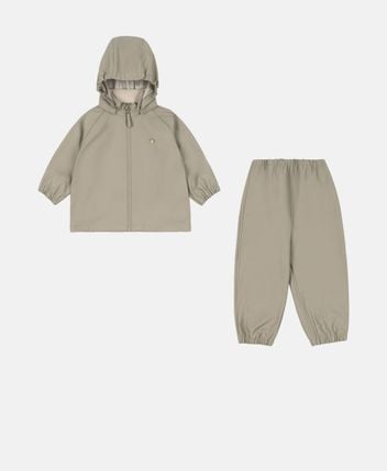 Rain jacket and rain trousers set Plainy