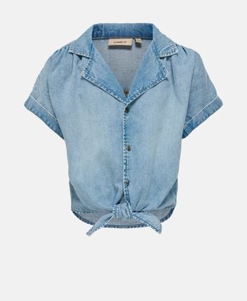 Denim blouse