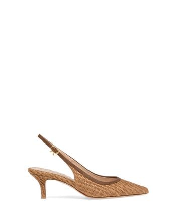 Slingback pumps