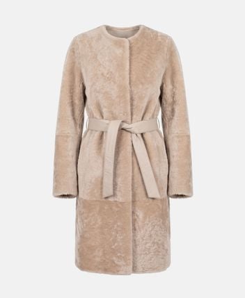 Reversible shearling coat Pyros