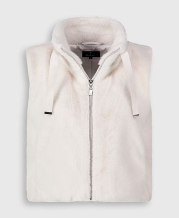 Faux fur gilet