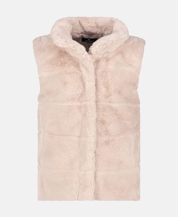 Faux fur gilet