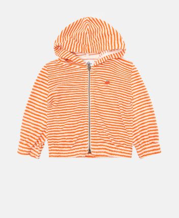 Hooded sweat jacket