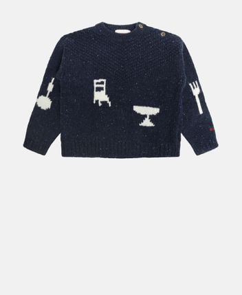 Wool-blend pullover The Feast