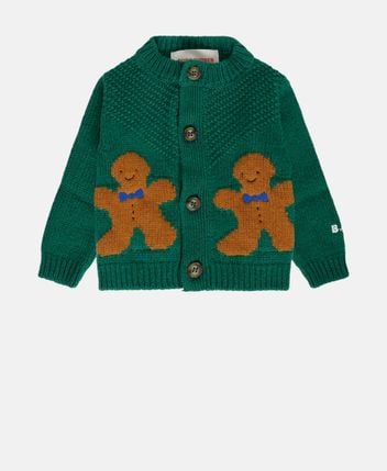 Fine-knit cardigan