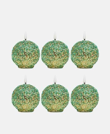 Christmas baubles, set of 6 Seoul