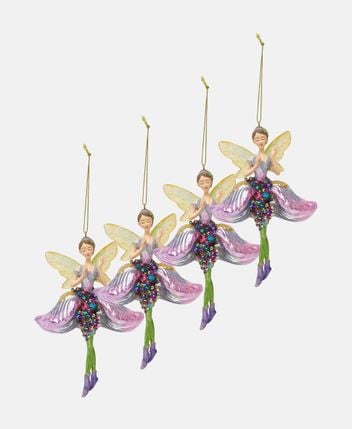 Decorative figures, set of 4