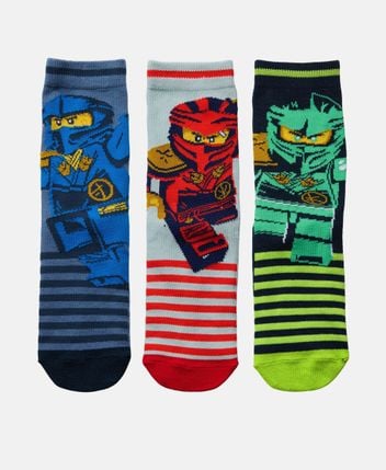 Socks, pack of 3 Lwaiko