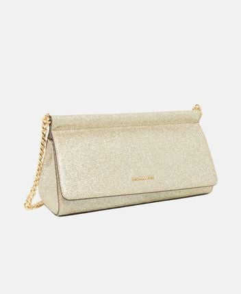 Leather clutch Carmine