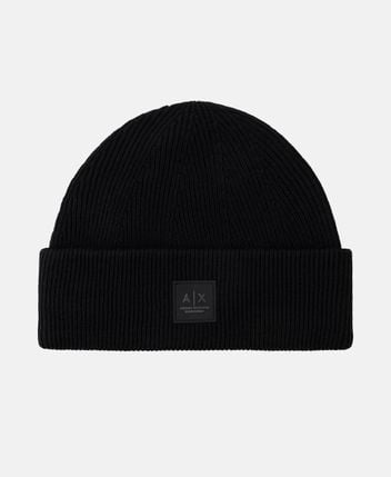 Wool-blend beanie