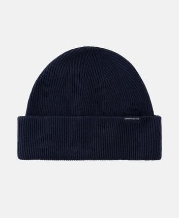 Wool-blend beanie