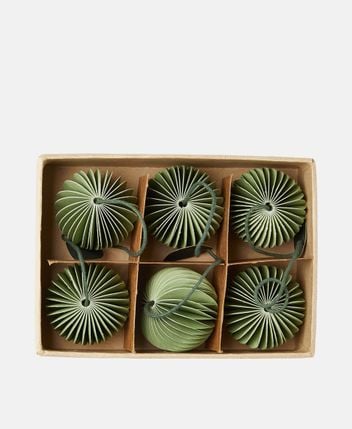 Decorative object set of 3 Cherry