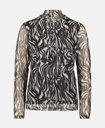 Long-sleeved blouse