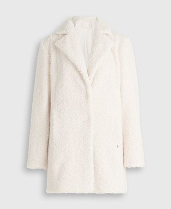 Faux fur coat