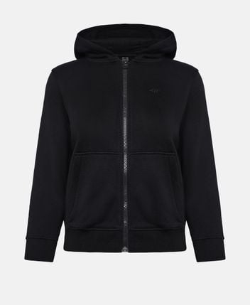 Hooded sweat jacket