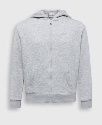 Hooded sweat jacket