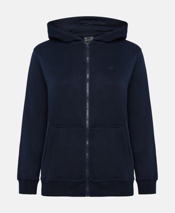 Hooded sweat jacket