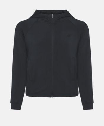 Hooded sweat jacket