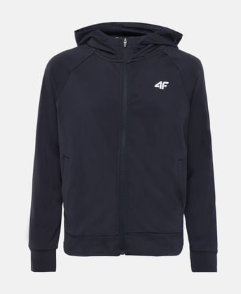 Hooded sweat jacket