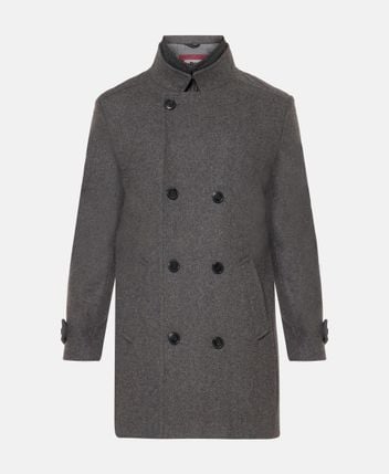 Wool-blend coat George