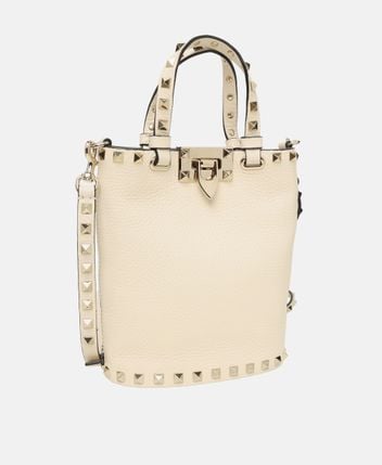 Leather handbag Rockstud