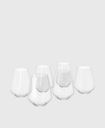 Water glasses, set of 6 Legio Nova