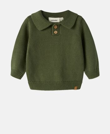 Knitted polo shirt Nbmolo