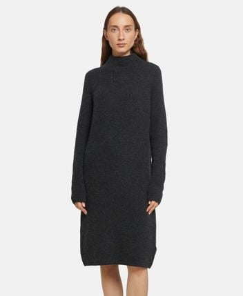 Wool-blend dress