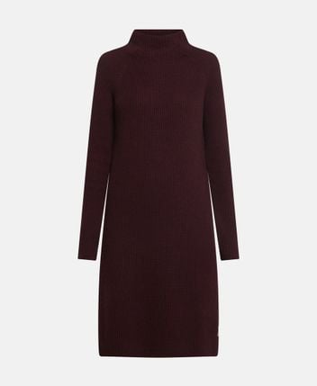 Wool-blend dress