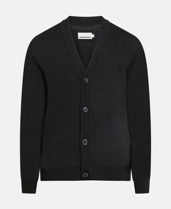 Wool-blend cardigan