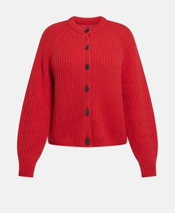 Wool-blend cardigan