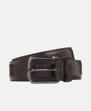 Leather belt