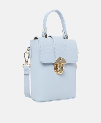 Leather bucketbag