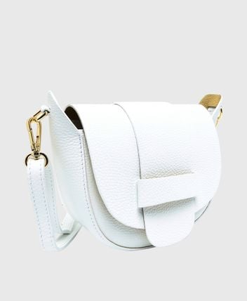 Leather cross body bag