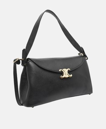 Leather shoulder bag