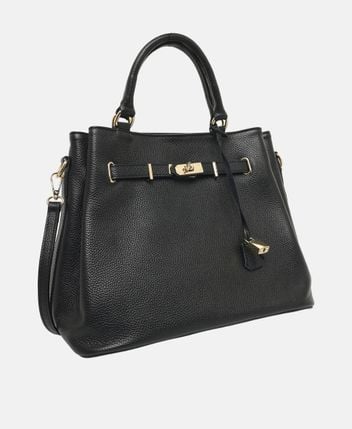 Leather Top Handle bag